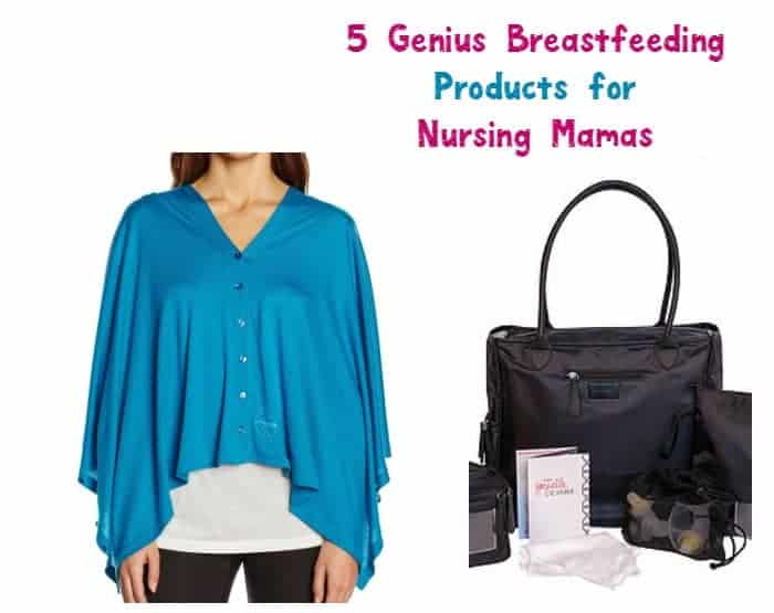 Overcome all the challenges of being a new nursing mom with these 5 genius breastfeeding products!