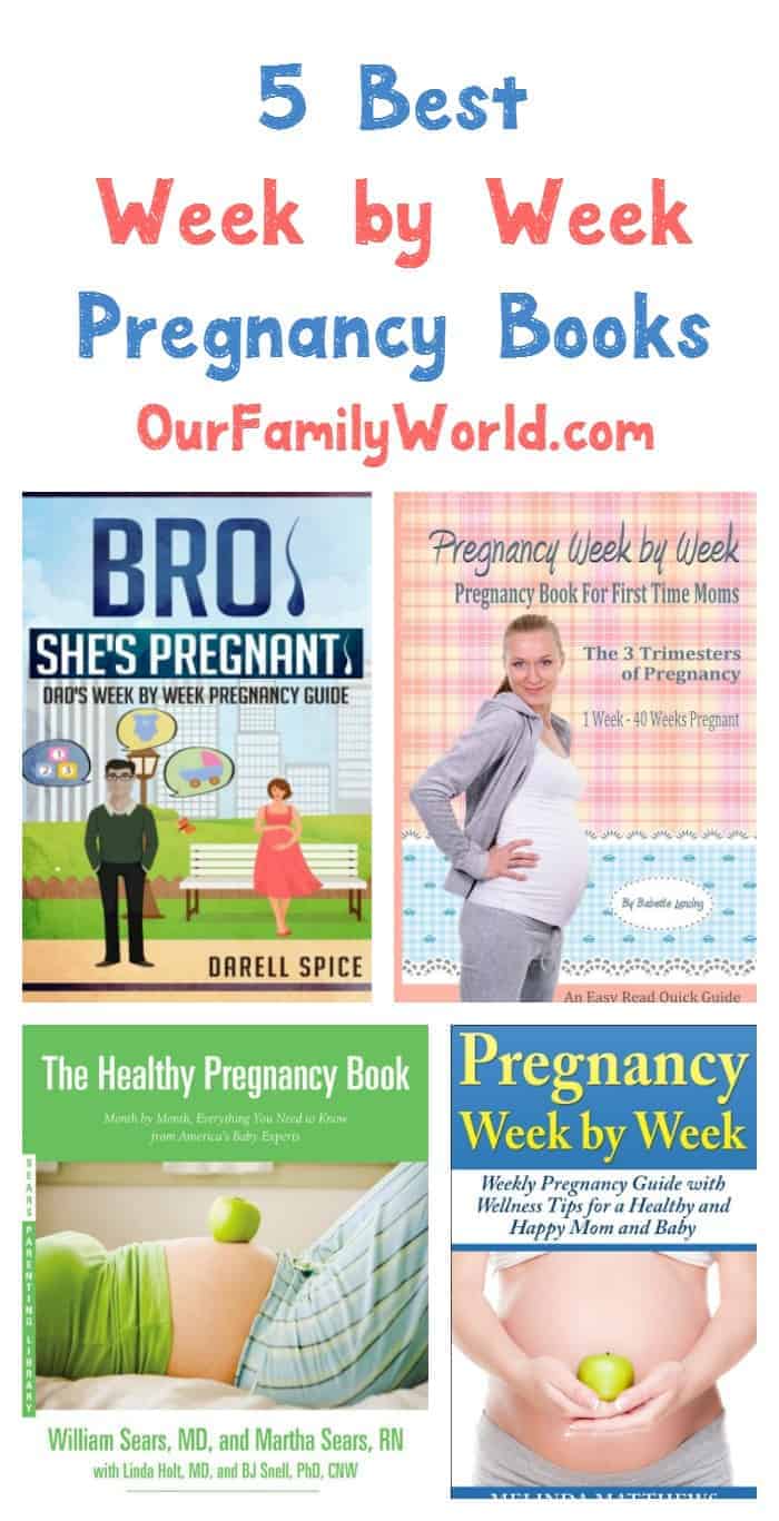 Looking for the best week by week pregnancy books so you can keep up with what's happening with your growing baby? Check out our favorites!