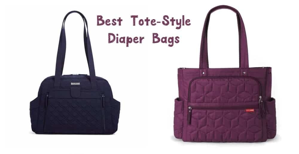 These 5 tote diaper bags prove that you can be stylish while carrying around all your baby’s gear! Check them out!