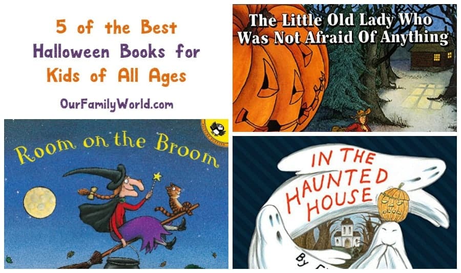 Looking for the best Halloween books for kids of all ages? We have you covered! Check out our top five picks!
