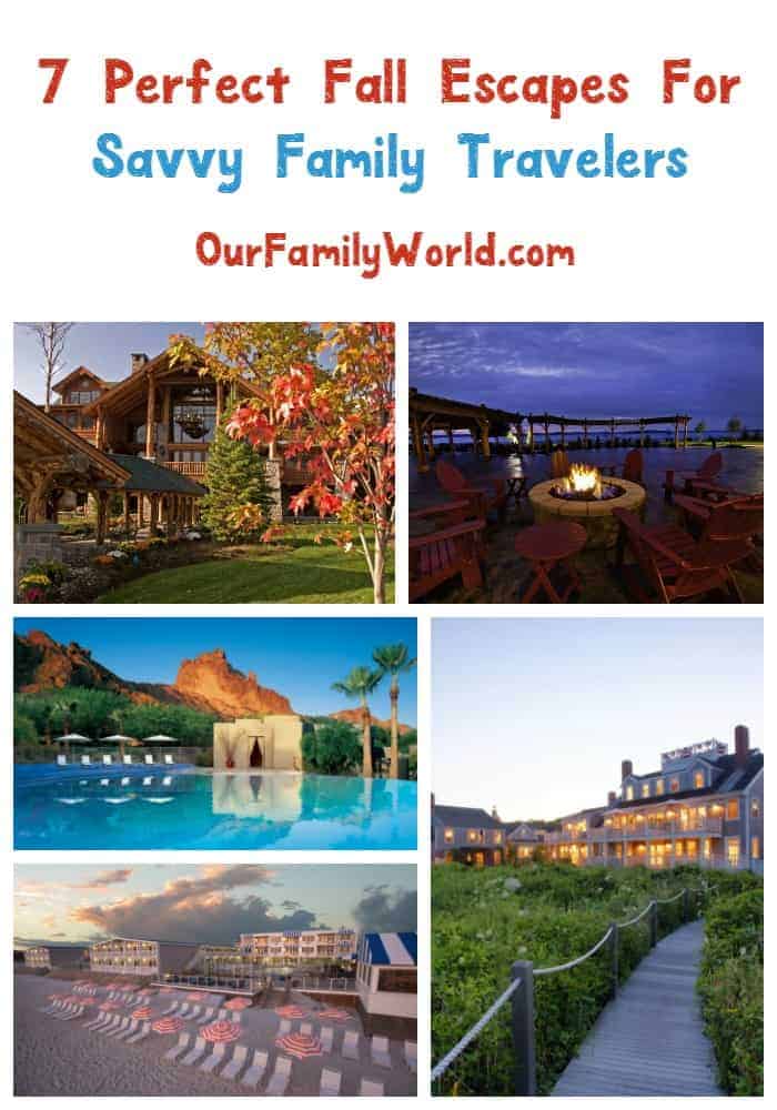 Fall is the perfect time for a family vacation, especially when you take advantage of one of these 7 fabulous resort discounts! Check them out!