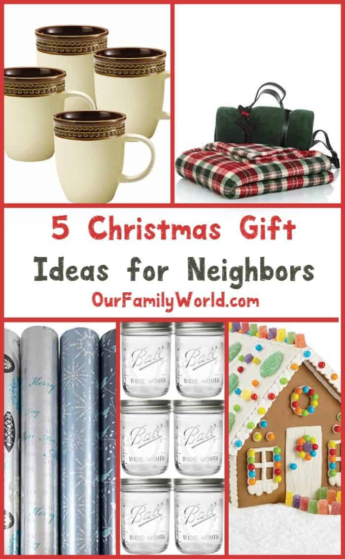 Looking for something cute yet inexpensive to give your neighbor for Christmas? Check out these 5 clever ideas!