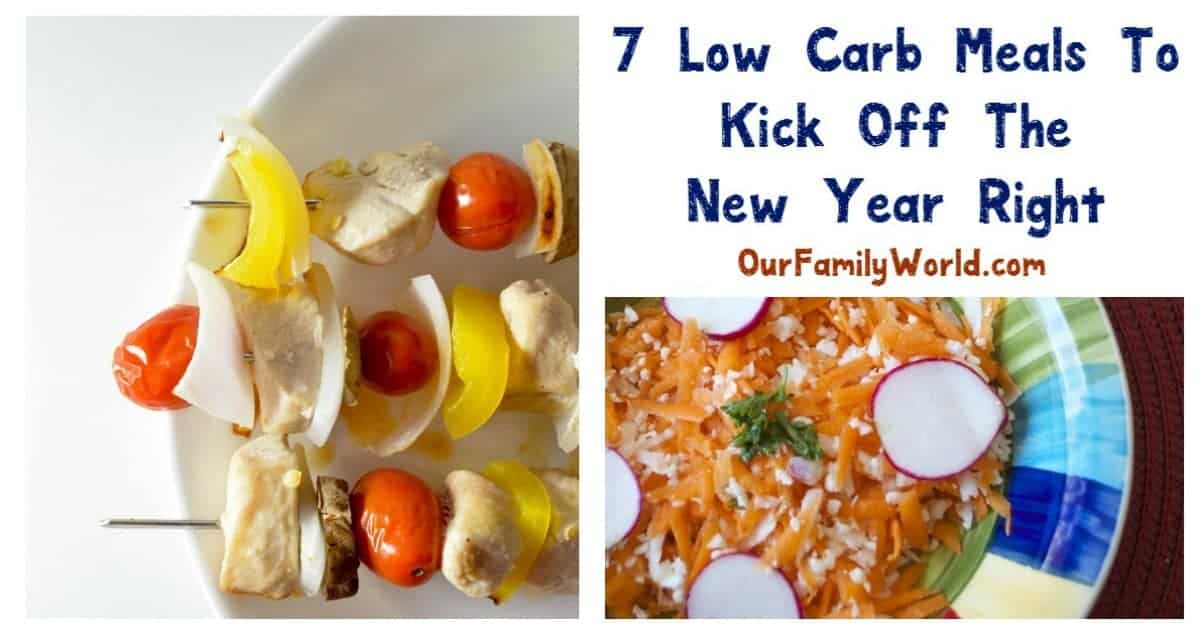 Jumpstart the New Year with our low carb meals. These yummy recipes are tasty and will help you accomplish your goals to be a healthier you!