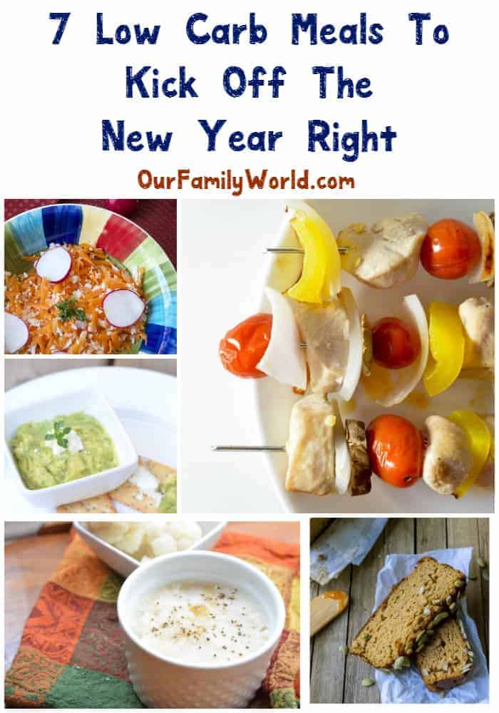 Jumpstart the New Year with our low carb meals. These yummy recipes are tasty and will help you accomplish your goals to be a healthier you!