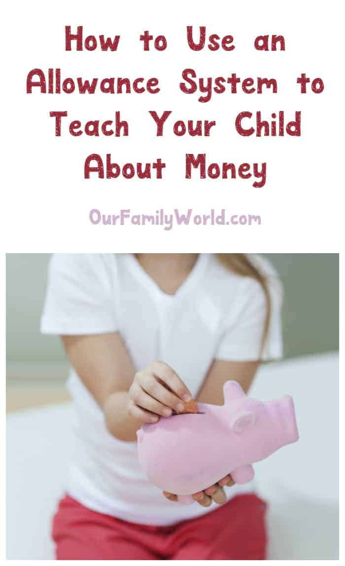 Want to teach your kids about money? Check out these easy ways to use an allowance system as a financial educational opportunity!