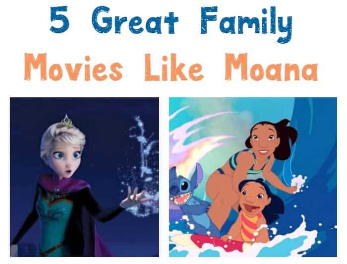 Looking for more great family movies like Moana? Check out 5 of our favorites that feature many of the same themes!