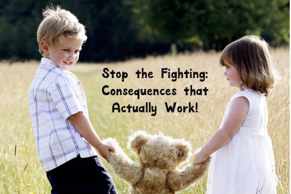 Tired of your kids fighting and misbehaving? Feel like you've tried everything? Check out our parenting tips for consequences that actually work!