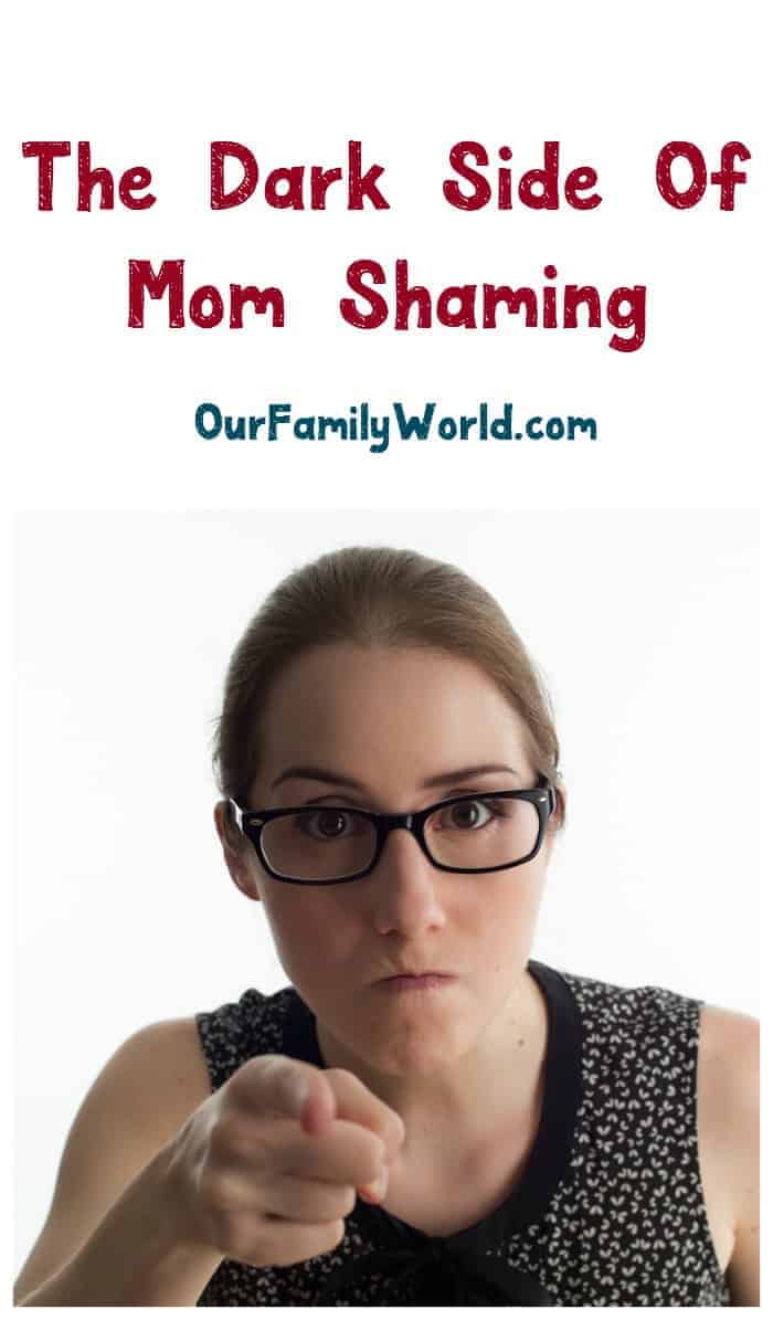 There’s a huge dark side of mom on mom shaming. Find out what it is and start supporting each other instead!