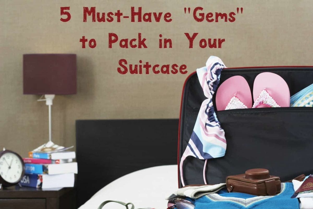 Getting ready for your family vacation? Check out 5 "gems" that should be on every packing list, plus enter for a chance to win an awesome prize pack with pre-vacation essentials!