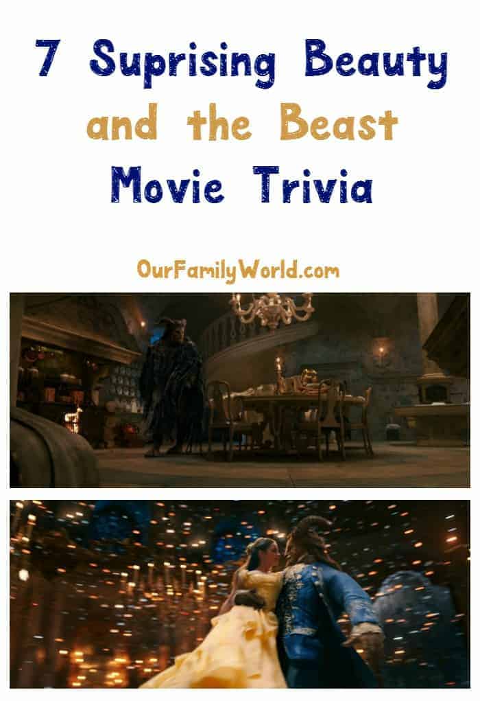 Love these Beauty and the Beast movie trivia! This is going to be one of the best movies to watch this year! Check it out! 