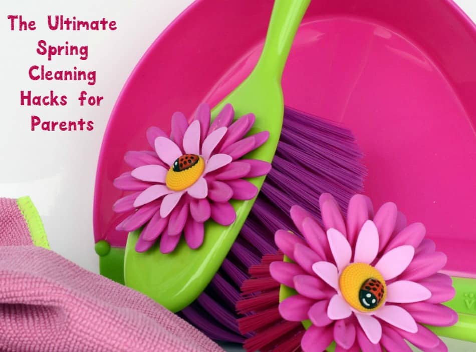 Spring cleaning with kids? Yep, it can be done! Check out our parenting tips and hacks for cleaning up all those wonderful messes your kids leave behind!