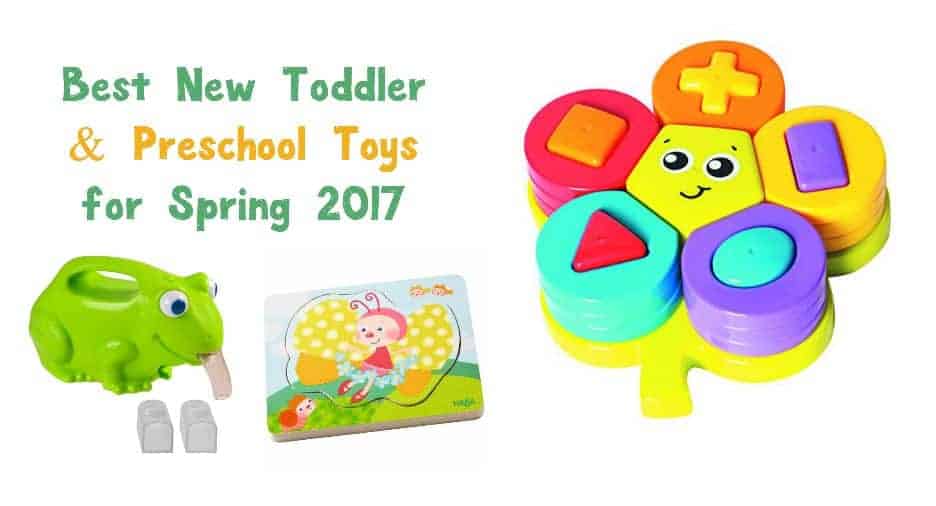 Looking for toddler & preschool toys that stimulate, educate AND entertain your little ones? Check out these four best new toys for Spring 2017!