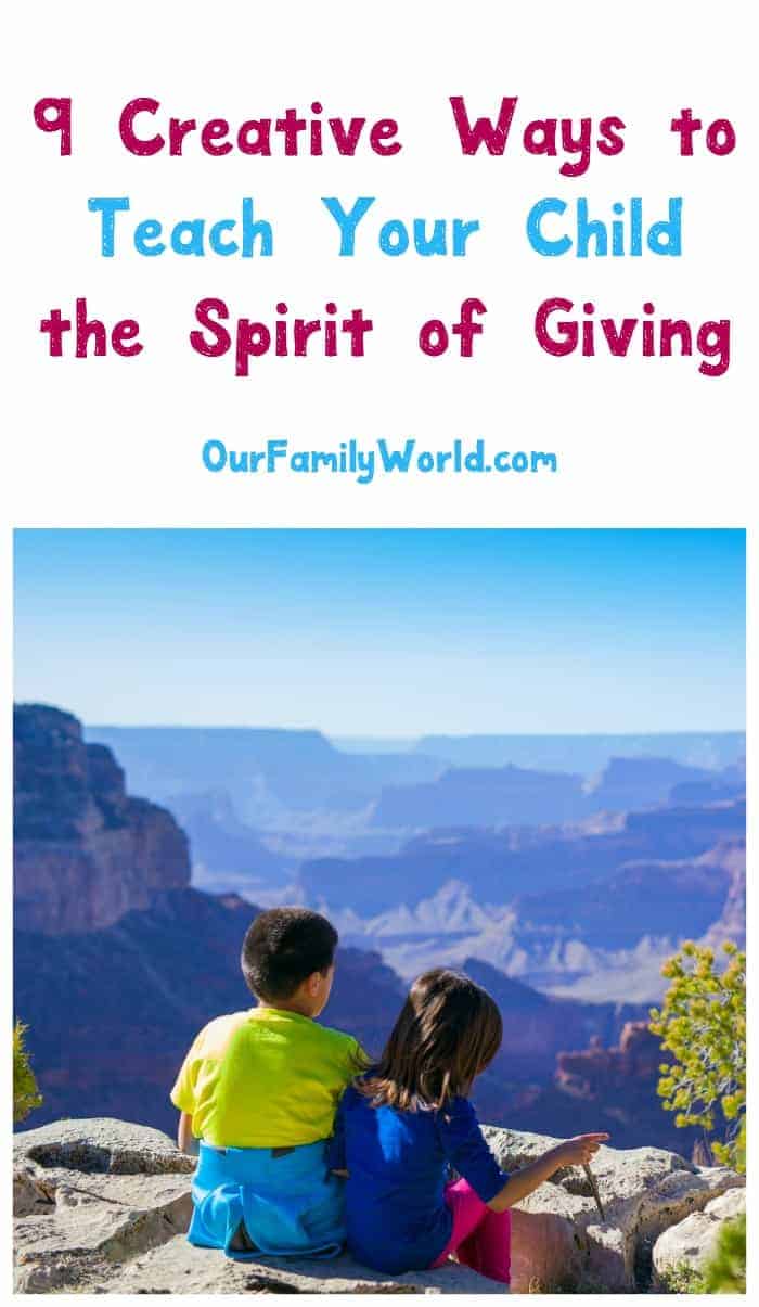 Looking for creative ways to teach your child the spirit of giving? Check out these fantastic parenting tips and ideas! 