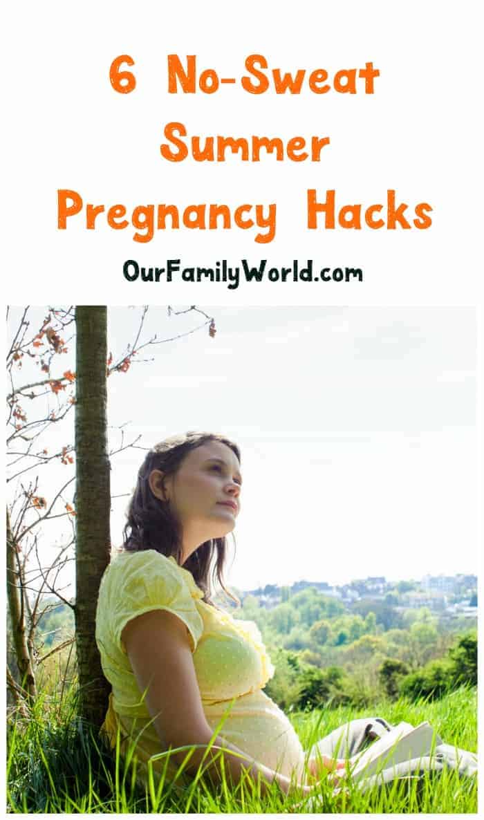 Looking for summer tips for a no-sweat summer pregnancy? Check out 6 of our favorite hacks to keep you cool while your belly swells! 