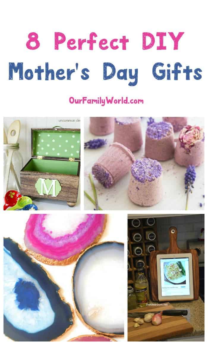 These 8 DIY Mother’s Day gifts are so perfect, you’ll want to keep them for yourself! No worries! They’re easy enough to make two! Check them out! 