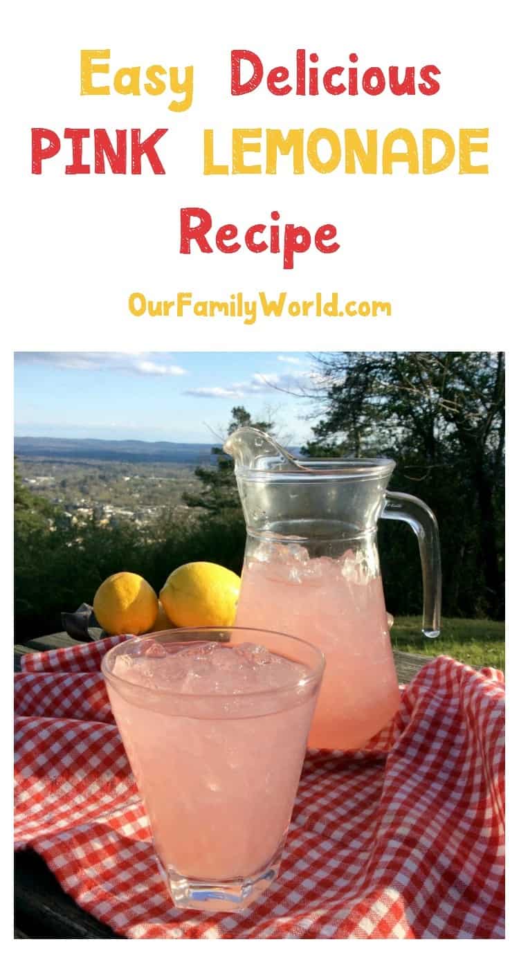 This is the yummiest pink lemonade recipe you’ve been craving! Perfect for summer parties or just lounging on the beach reading a good book! 