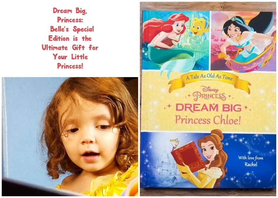 Give your little Beauty and the Beast fan the ultimate gift with a personalized Dream Big, Princess: Belle's Special edition book from Put Me in the Story!