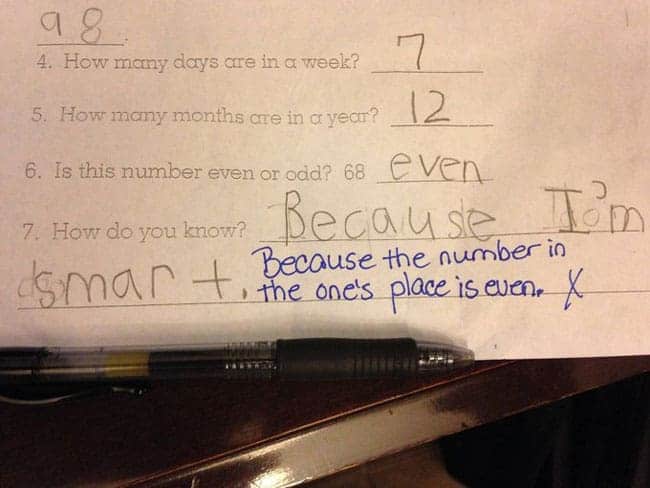 10 Funniest Kid Homework Fails of All Time in Mar 2023 