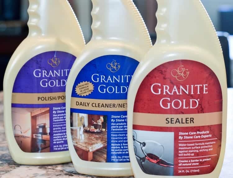 Breathe new life into your natural stone countertops in just three steps! Check out our Granite Gold review to find out how!