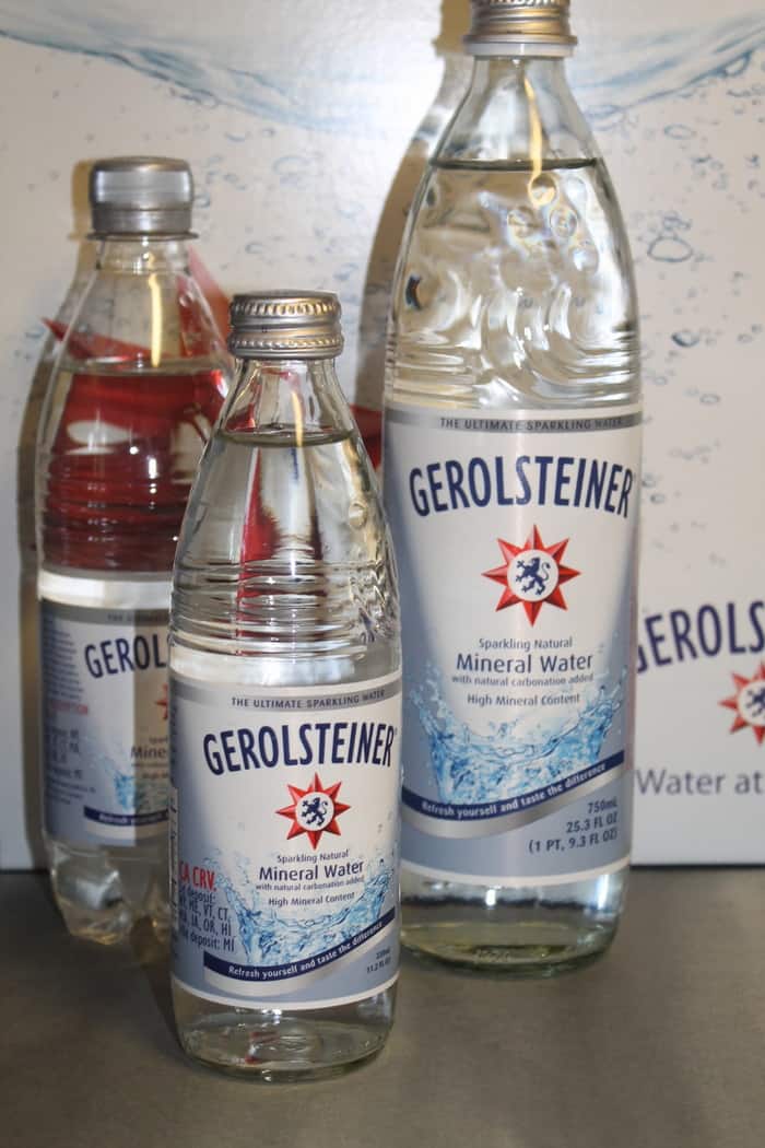 Looking for an easy way to increase your daily intake of vital minerals like calcium and magnesium? It doesn’t get any easier than with Gerolsteiner Sparkling Mineral Water!