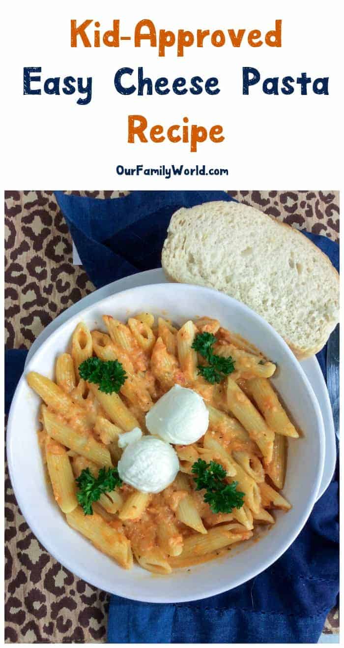 Need a kid-approved meal the whole family will love? You can’t go wrong with our easy cheese pasta dinner recipe! Check it out!