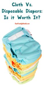 Cloth vs disposable diapers: it is worth it in the long run to go with cloth? Check out the pros and cons of each and decide which is best for your baby & budget!