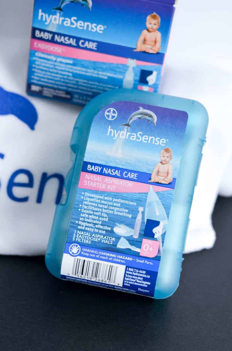 Today, I’m sharing my favorite tips on how to comfort your baby through a cold, including my #1 tip: using hydraSense® Baby Nasal Care! Let’s check them out!