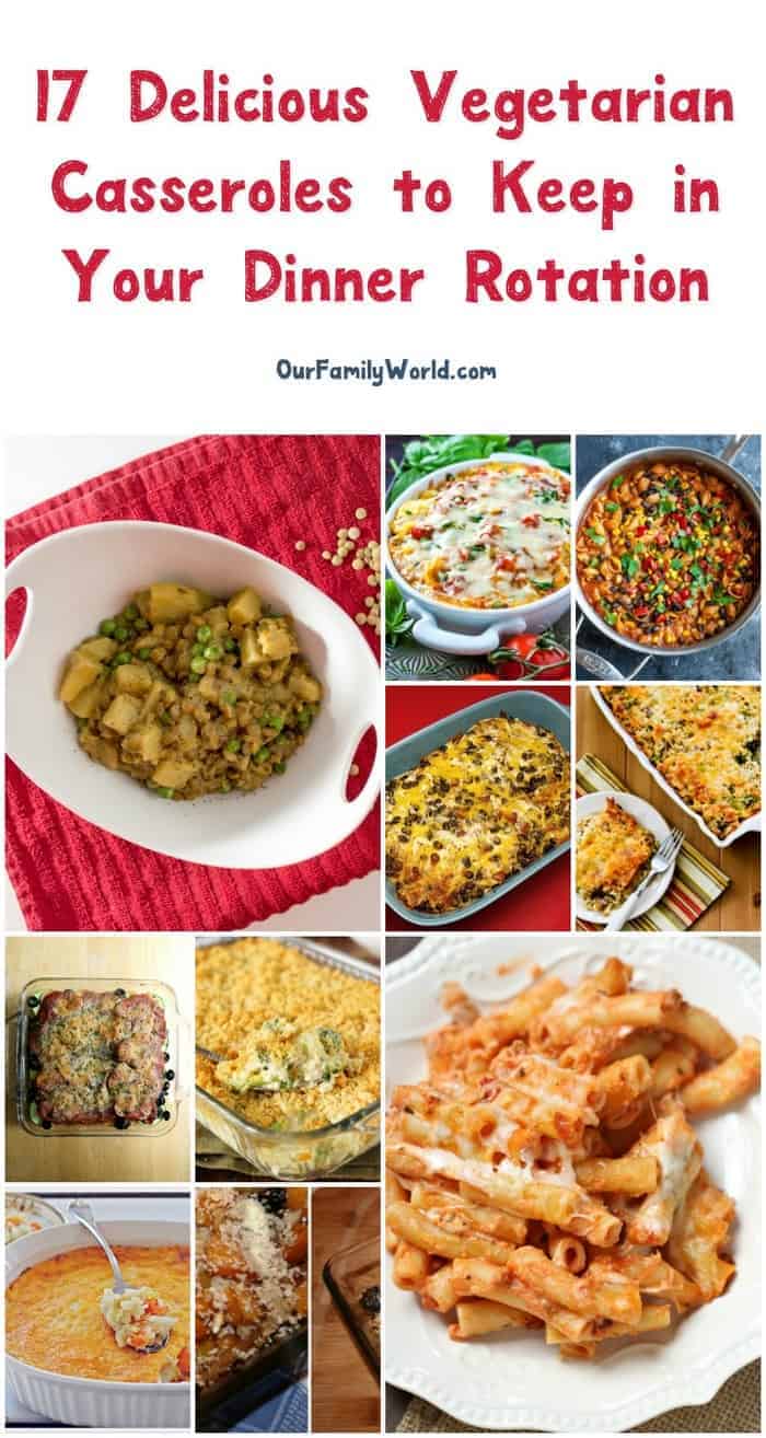If you are a vegetarian or if you just want some great meat free options I have found 17 of the Best Vegetarian Casseroles for you to work into your dinner rotation.