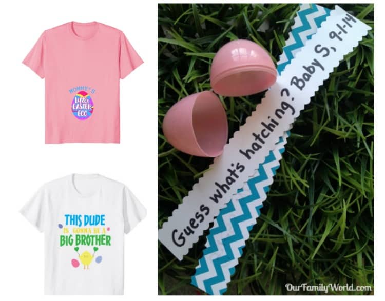 Ready to tell the world your good news this spring? You have to check out these darling pregnancy announcement ideas for Easter! Looks like candy isn’t the only thing Peter Cottontail is bringing this year!