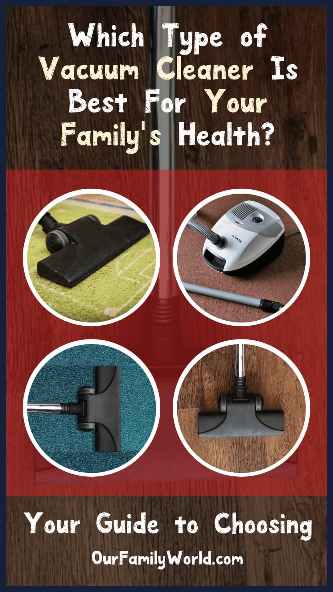 Knowing which type of vacuum cleaner is best for your family's health can be challenging! We’re sharing tips to help you decide on the perfect vacuum for your needs! Check it out!