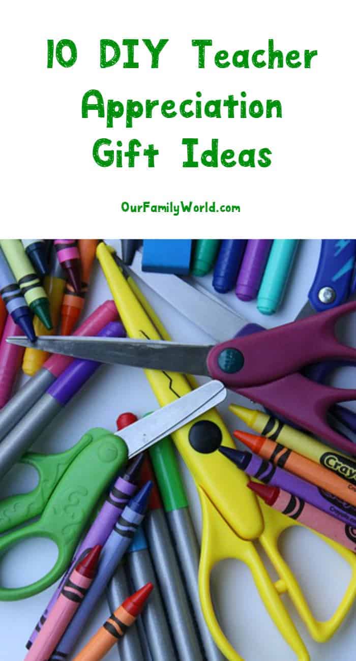 Whether it is the first day of school, Teacher Appreciation Day, or the last day of school, here are some great DIY teacher appreciation gift ideas we love! #teacherappreciationgiftideas #appreciationgiftideasforteacher #DIYteacherappreciationgiftideas #perfectteacherappreciationgiftideas #bestappreciationgiftideasforteacher #coolDIYteacherappreciationgiftideas 