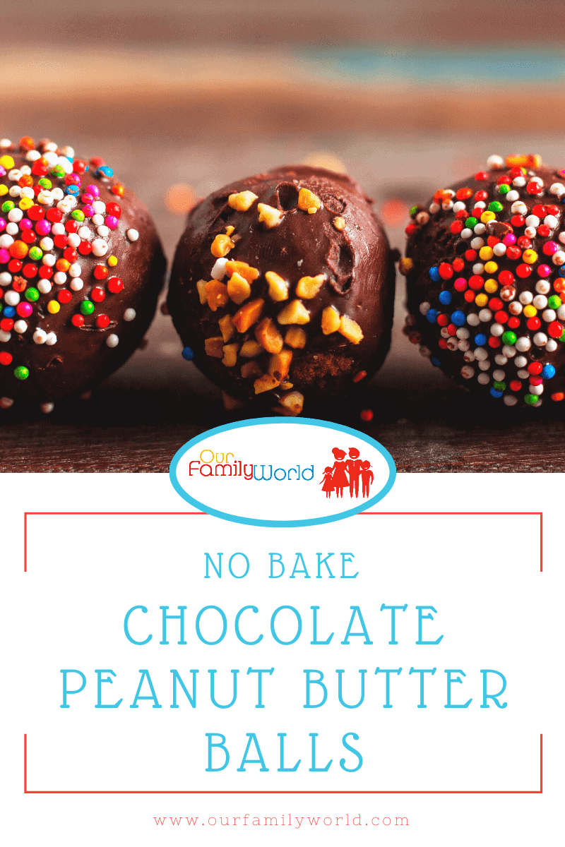no bake chocolate peanut butter balls